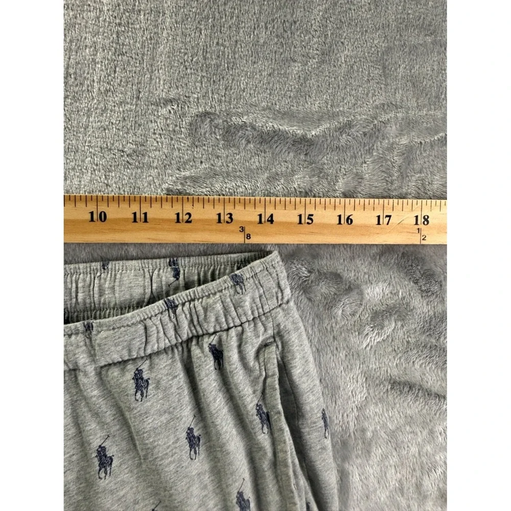 Polo Ralph Lauren Sleepwear Men's Pajama Pants L Gray For Parts